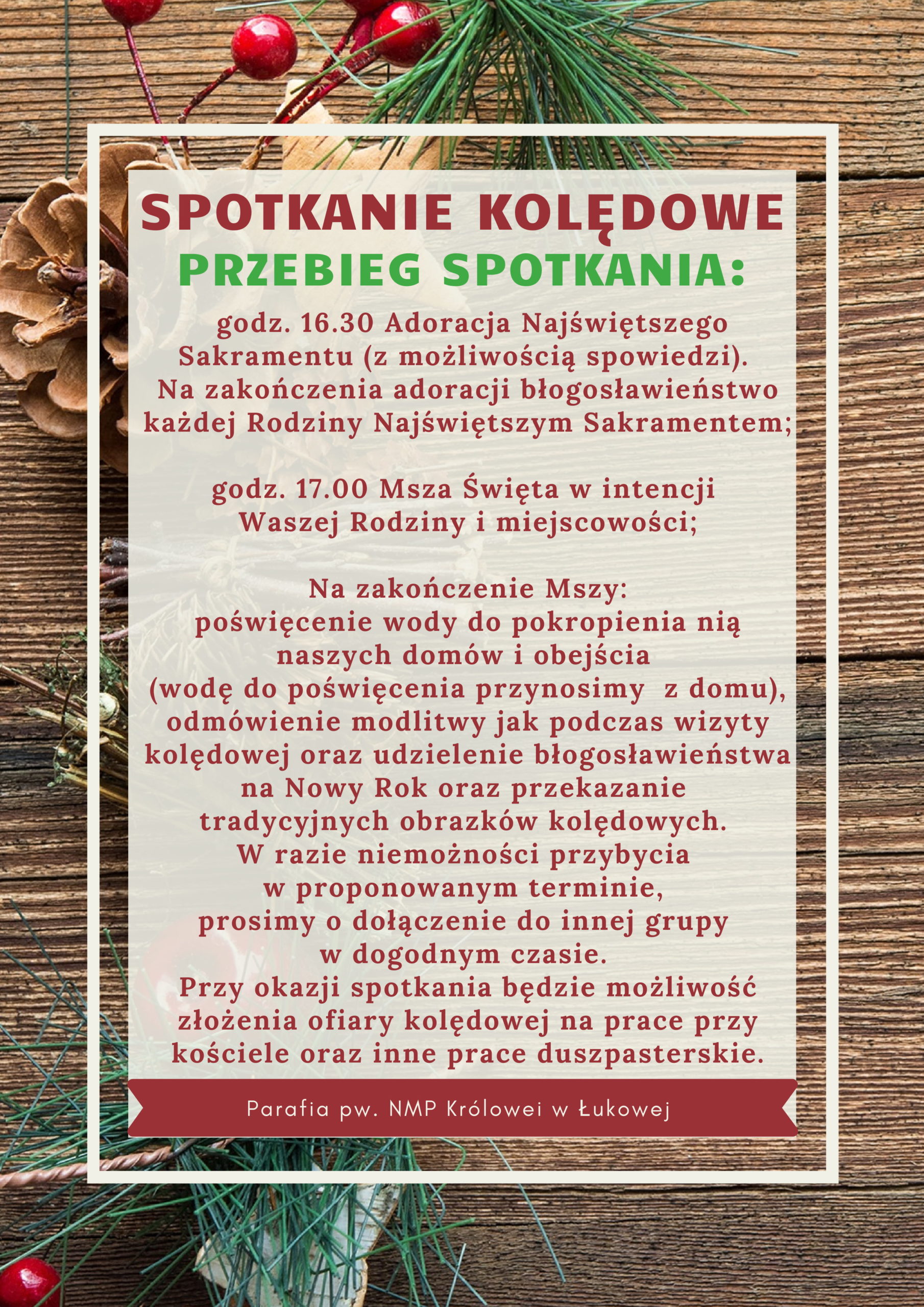 Spotkania kolędowe